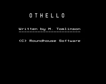 Othello (19xx)(Roundhouse)[OTHELLO] screen shot title